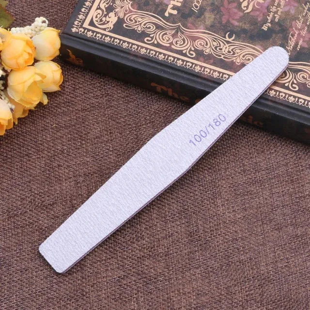 1Pc Nail Sanding Files Polish Buffer Block Manicure Pedicure Tips Gel Vogue Nail File Nail Art Tools .