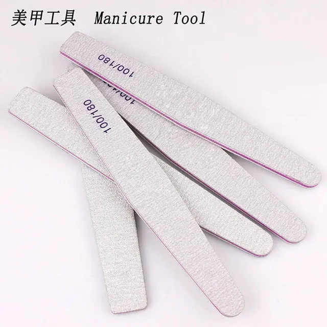 1Pc Nail Sanding Files Polish Buffer Block Manicure Pedicure Tips Gel Vogue Nail File Nail Art Tools .