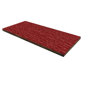 3/8" Textured Fiberglass (FRP) Laminate - Red