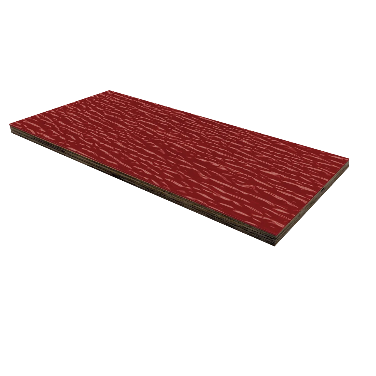 3/8" Textured Fiberglass (FRP) Laminate - Red