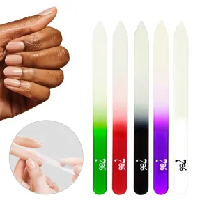 786 Cosmetics Crystal Nail Files - Pack of 10 Colors