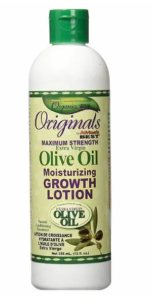 AFRICA'S BEST GROWTH LOTION (12OZ) [ORGANIC OLIVE OIL]