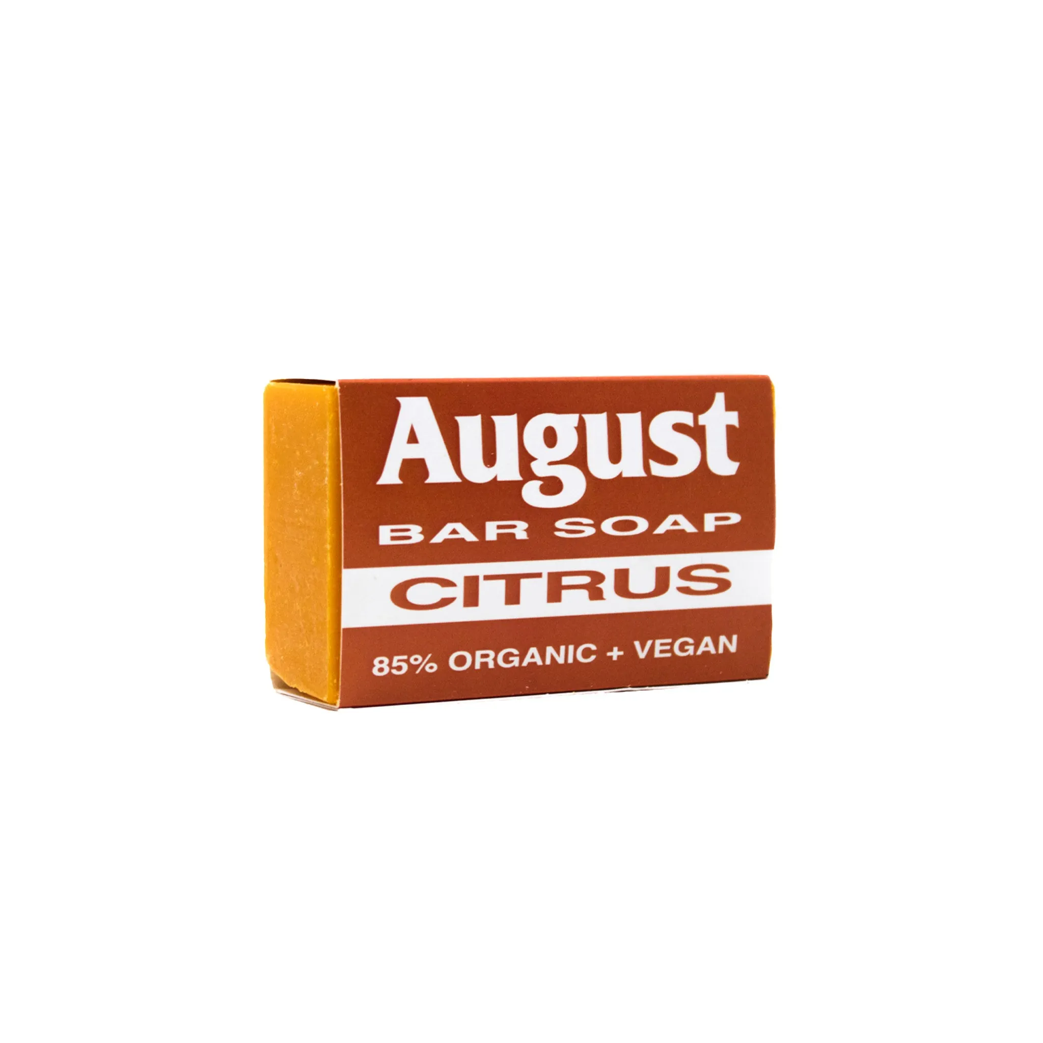 August "Citrus" Organic Bar Soap