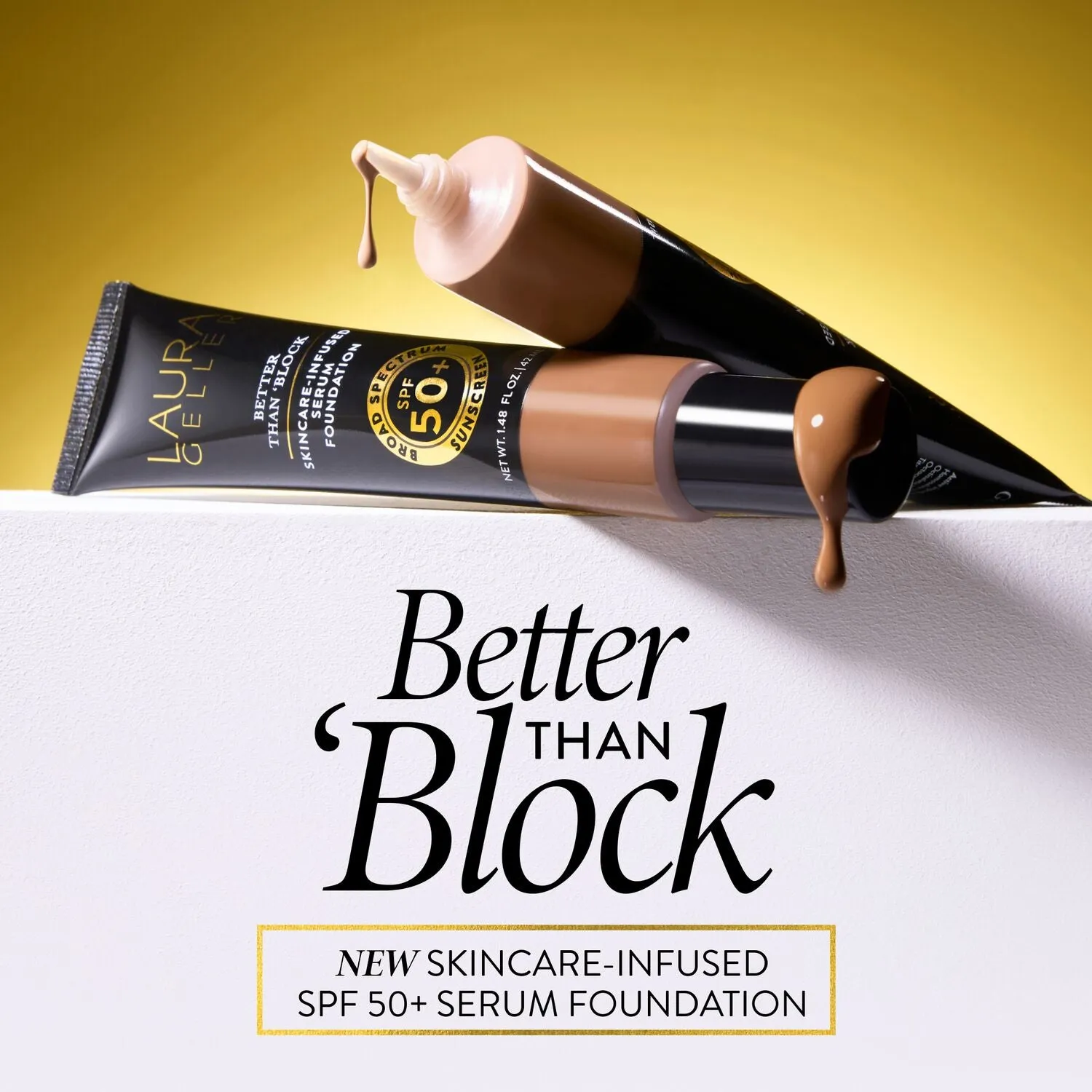 Better Than ‘Block Skincare-Infused Serum Foundation with Broad Spectrum SPF 50 