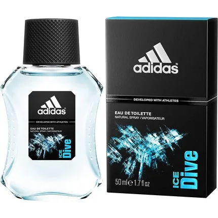 Ice Dive eau de toilette refreshing men's fragrance 50 ml, Adidas