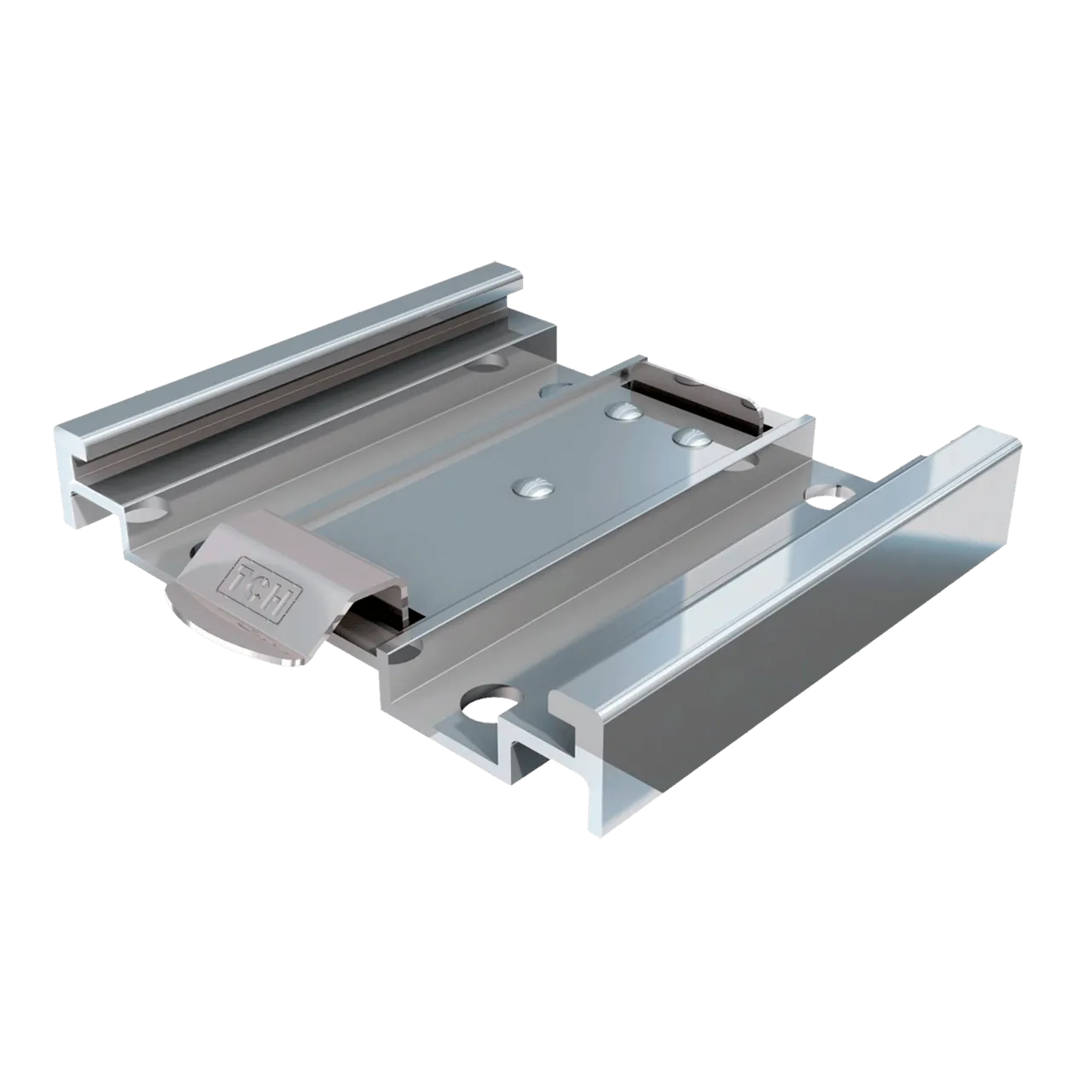 Large Quick Release Aluminum Caster plate