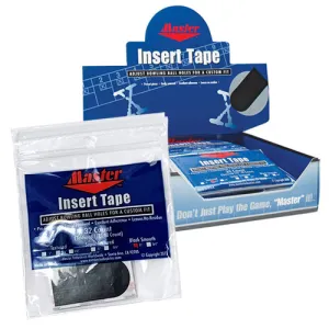 Master <br>Smooth Insert Tape <br>Black