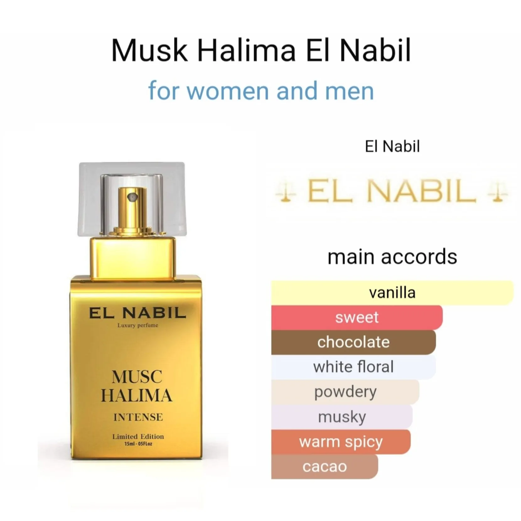 Musc Halima | Intense Eau De Parfum