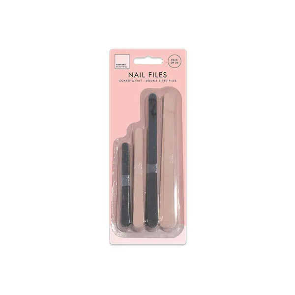 Nail Files Double Sided 30 Pack