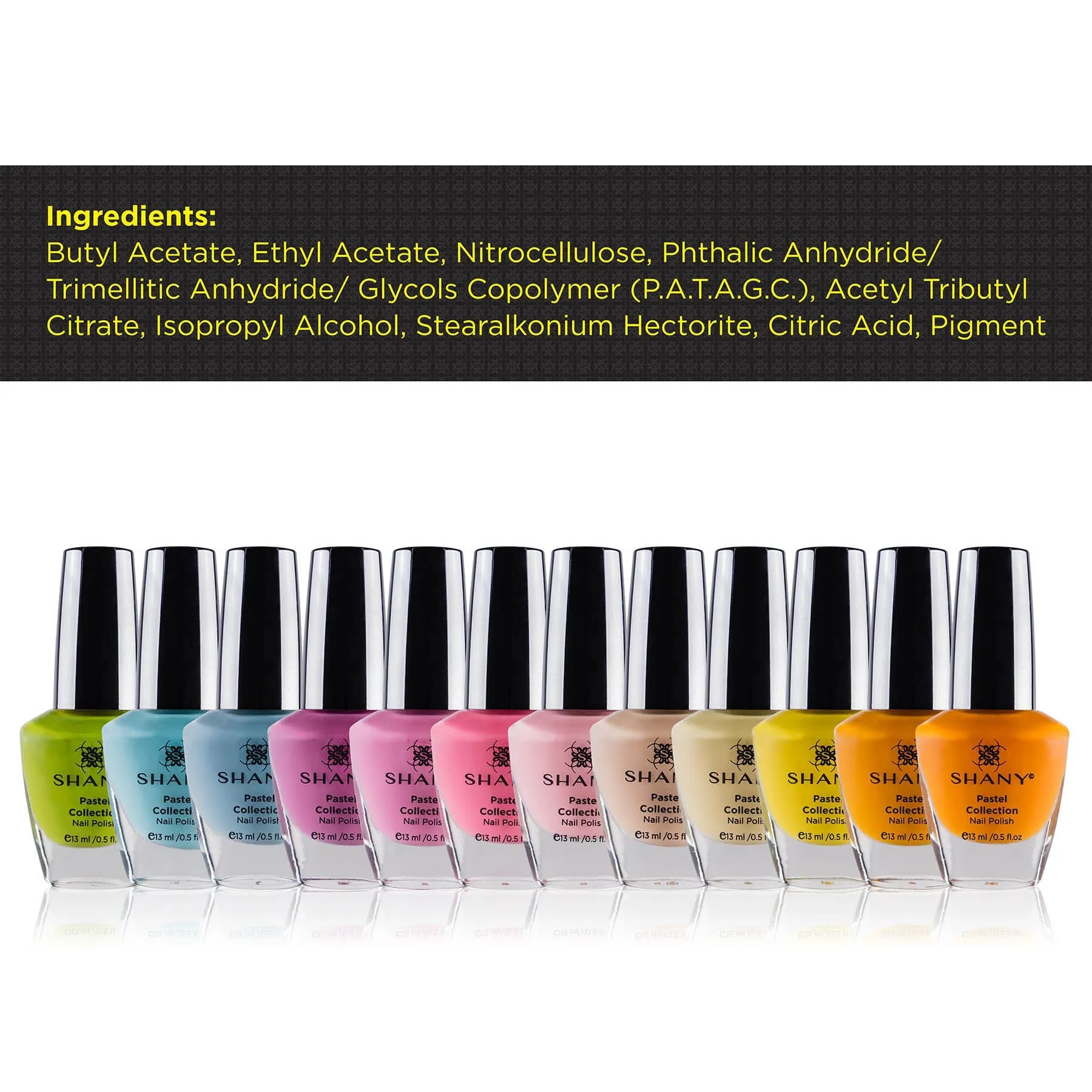 Nail Polish Set - 12 Colors