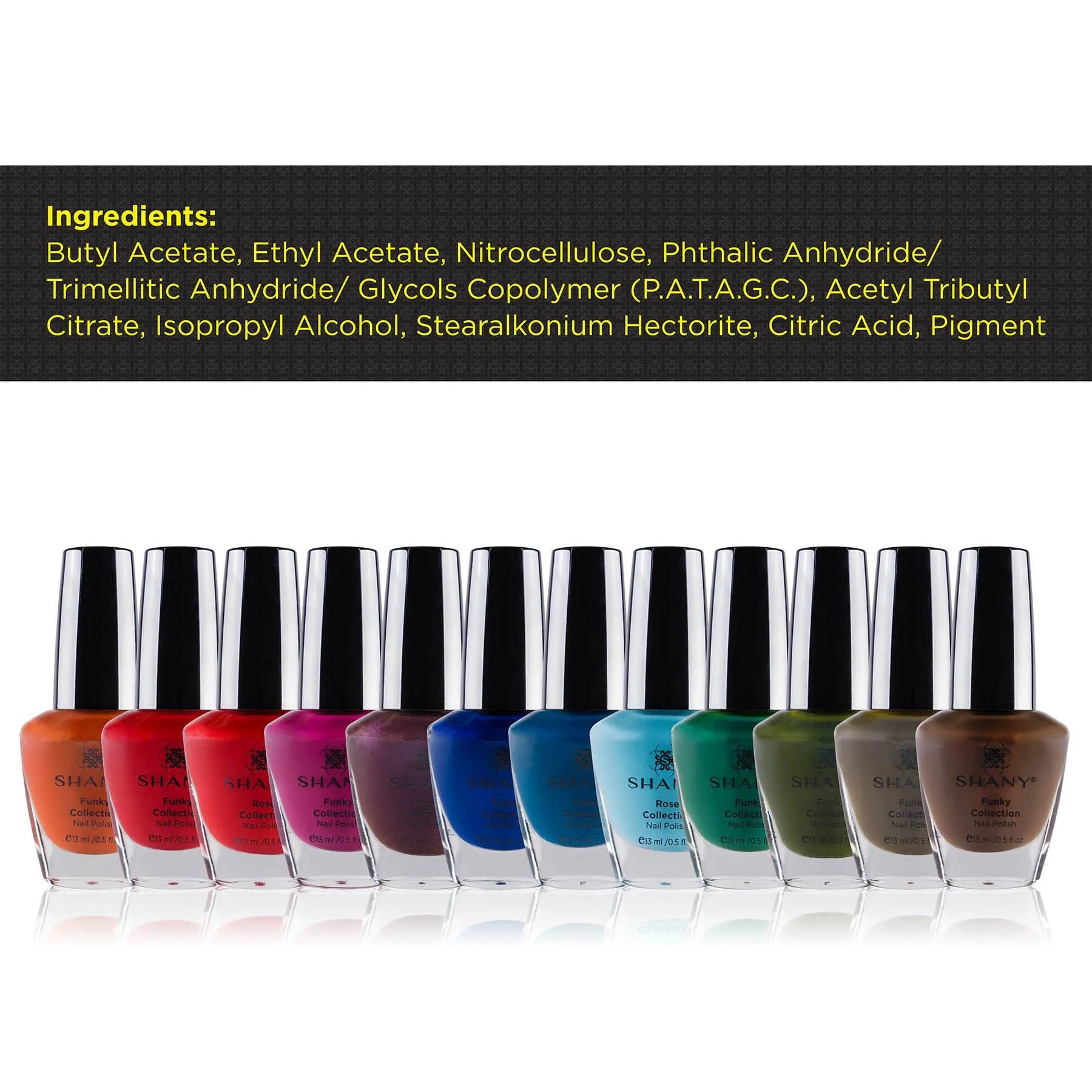 Nail Polish Set - 12 Colors