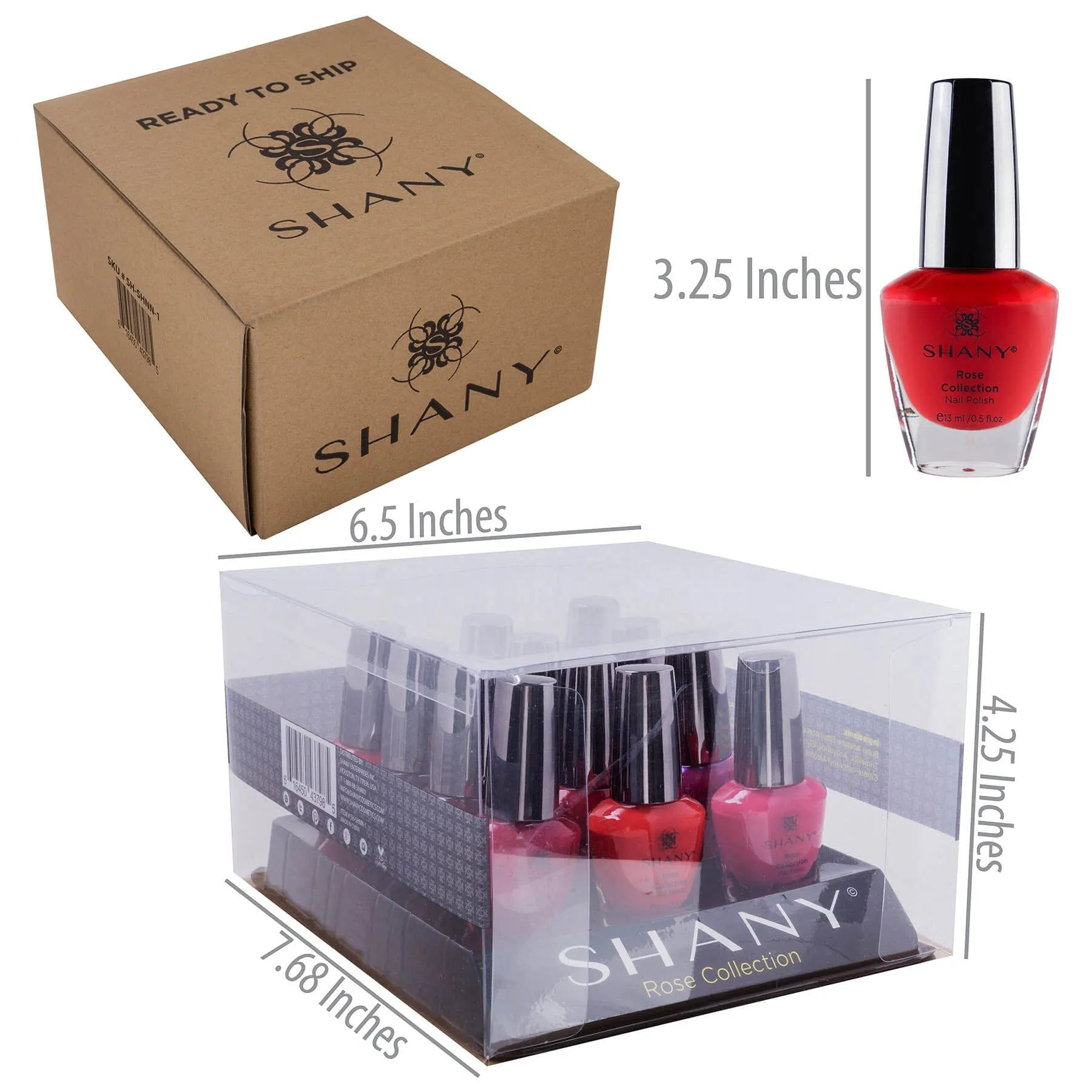 Nail Polish Set - 12 Colors