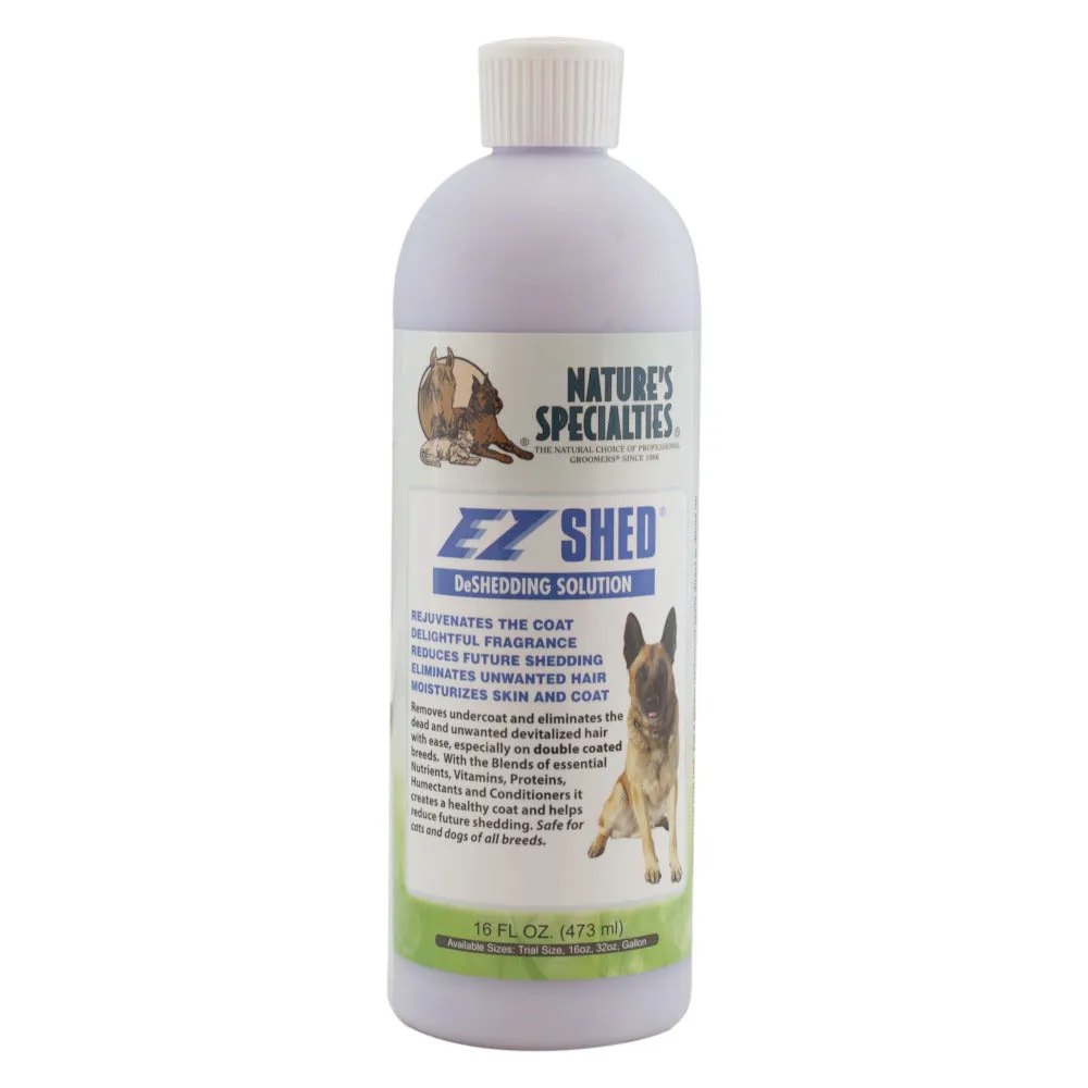 Nature's Specialties Ez Shed De Shedding & Conditioning Solution 16oz