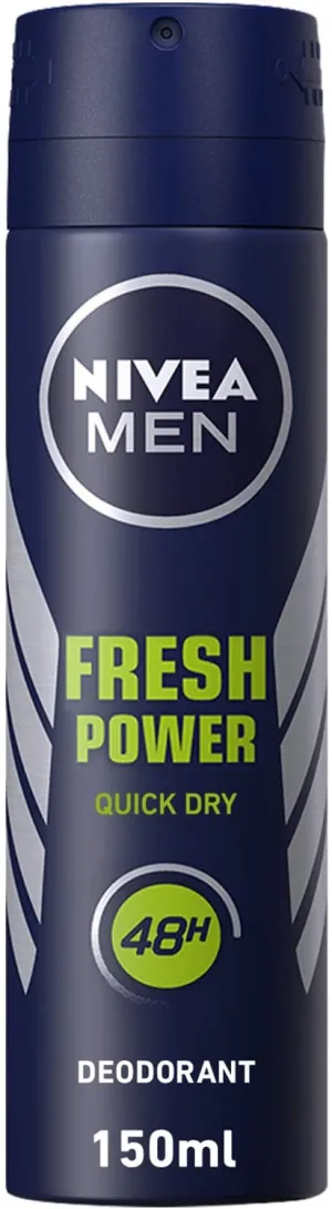 Nivea Men Fresh Power Antiperspirant For Men Fresh Scent Spray