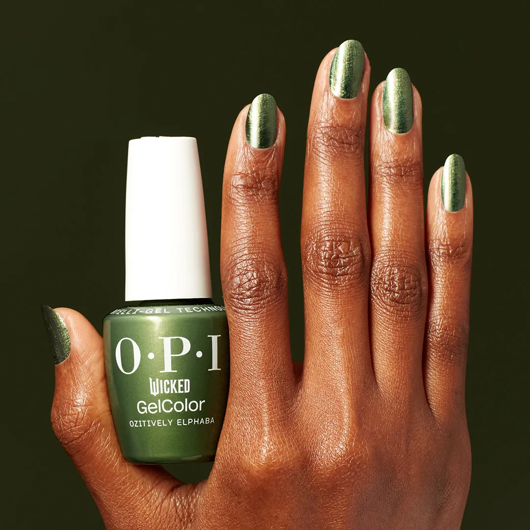 OPI GelColor Wicked Collection Ozitively Elphaba 0.5 oz.