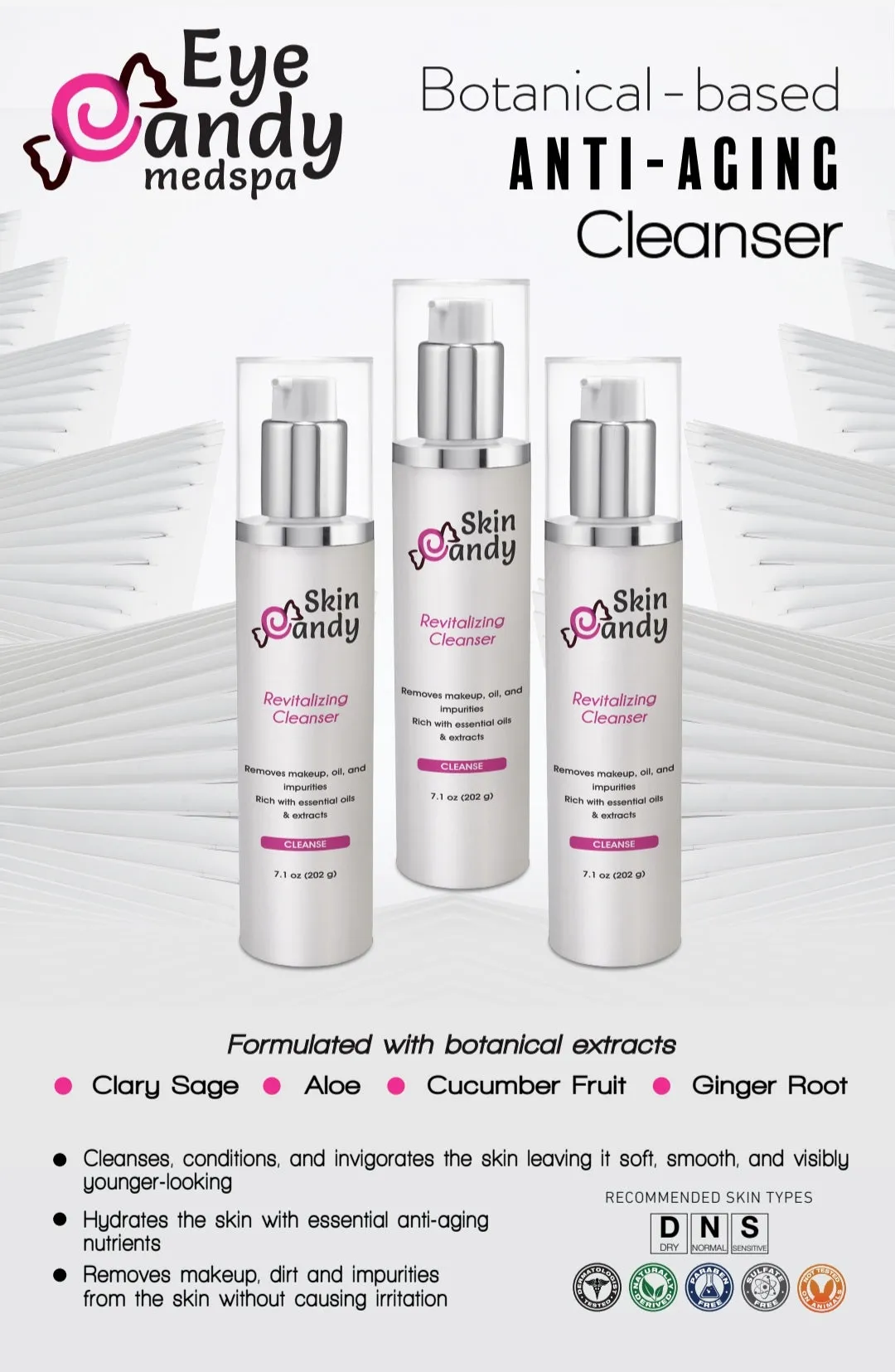 *Skin Candy Revitalizing Cleanser