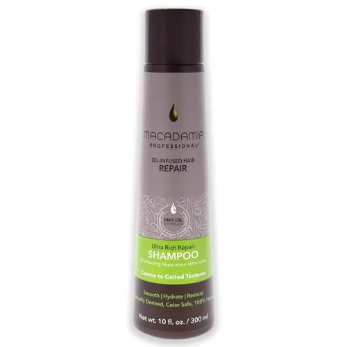 Ultra Rich Repair Shampoo by Macadamia Oil for Unisex - 10 oz Shampoo